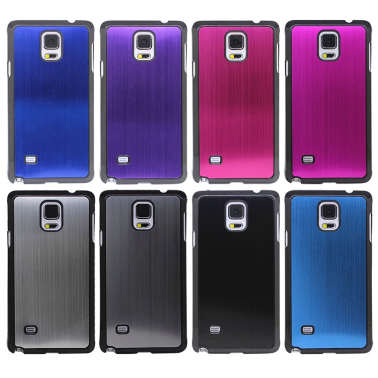 Brushed Texture Plastic Case for Galaxy Note 4