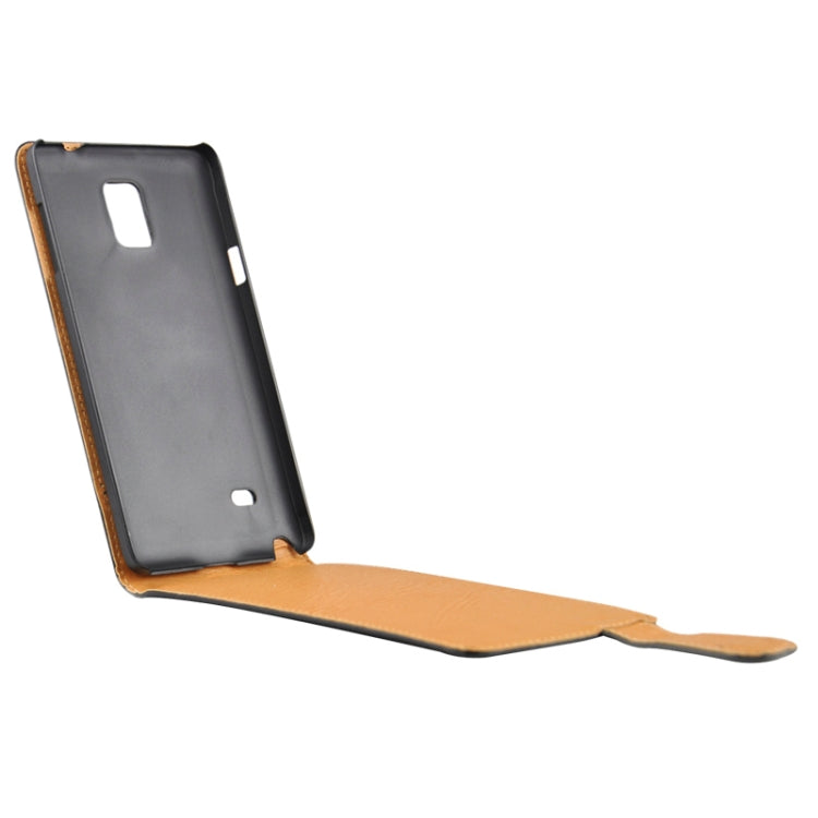 Vertical Flip Leather Case for Galaxy Note 4