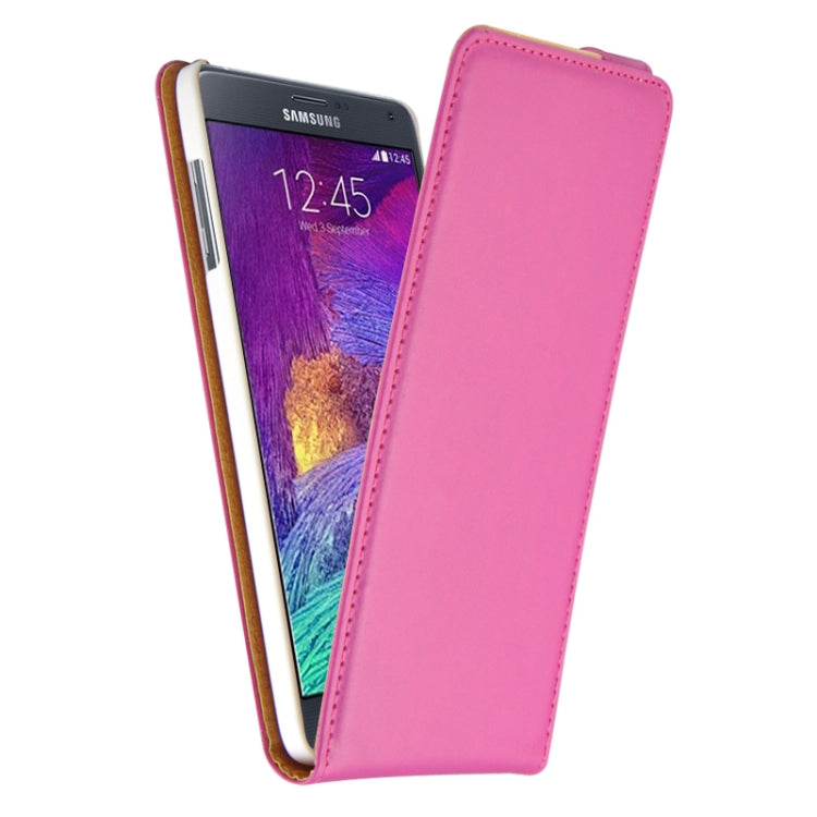 Vertical Flip Leather Case for Galaxy Note 4