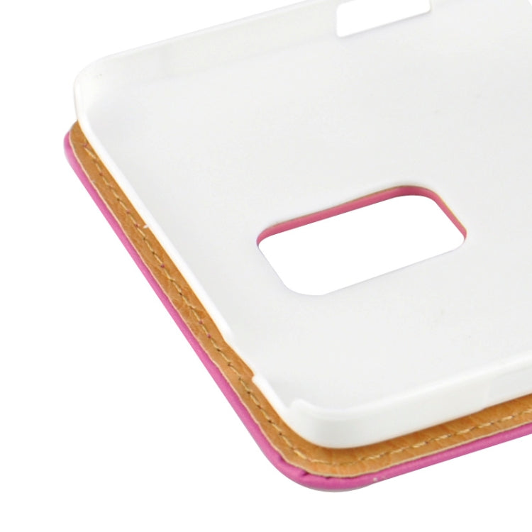Vertical Flip Leather Case for Galaxy Note 4
