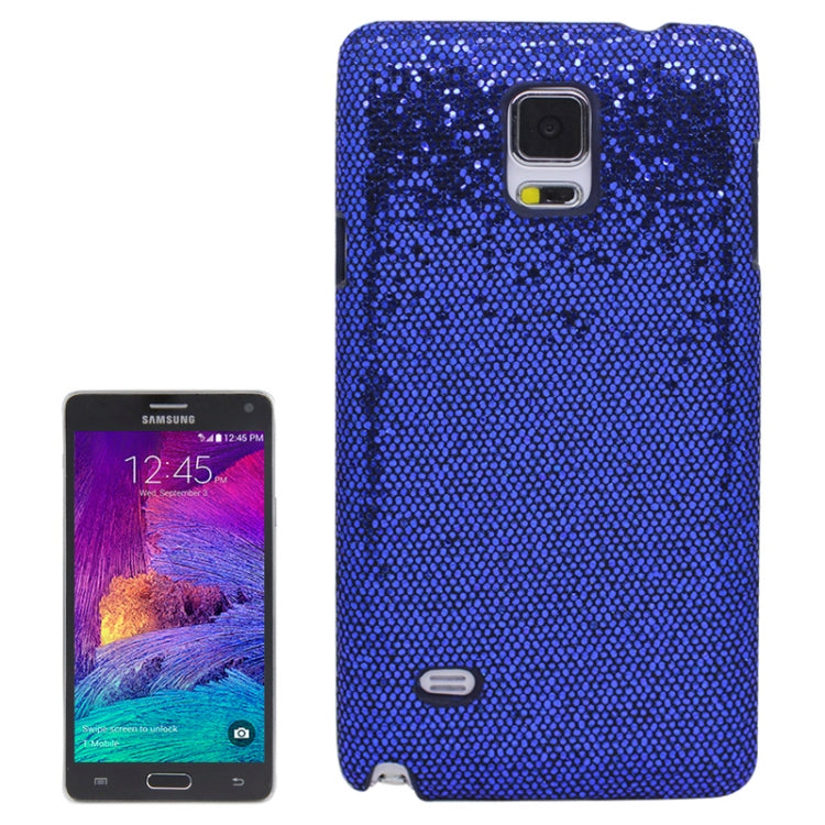 Glitter Powder Skinning Plastic Case for Galaxy Note 4