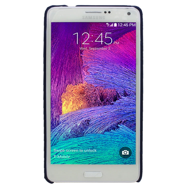 Glitter Powder Skinning Plastic Case for Galaxy Note 4