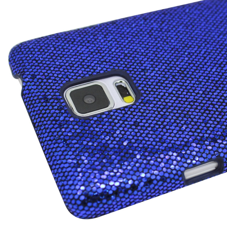 Glitter Powder Skinning Plastic Case for Galaxy Note 4