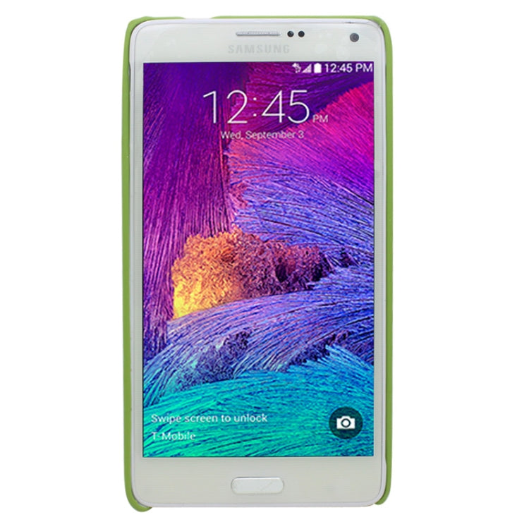 Glitter Powder Skinning Plastic Case for Galaxy Note 4