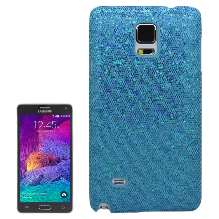 Glitter Powder Skinning Plastic Case for Galaxy Note 4