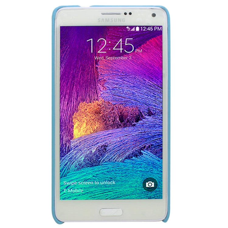 Glitter Powder Skinning Plastic Case for Galaxy Note 4