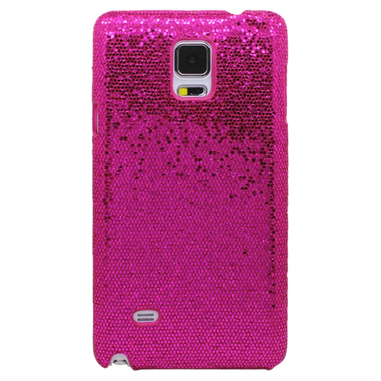 Glitter Powder Skinning Plastic Case for Galaxy Note 4