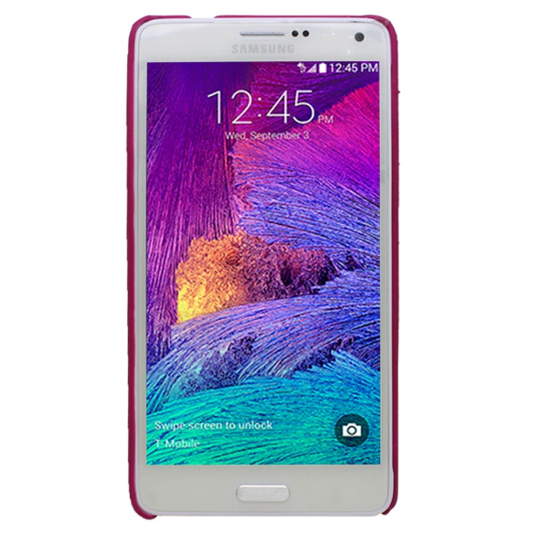 Glitter Powder Skinning Plastic Case for Galaxy Note 4