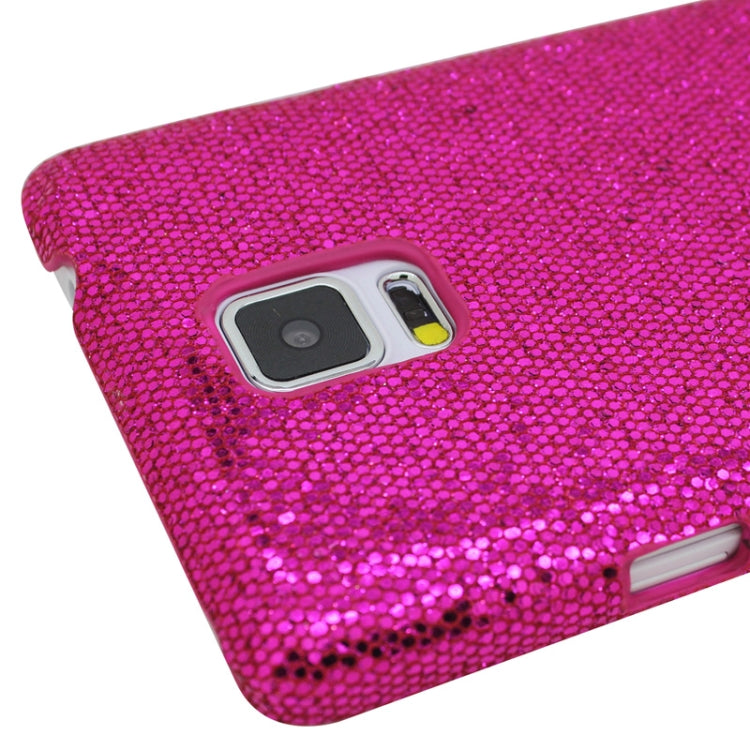 Glitter Powder Skinning Plastic Case for Galaxy Note 4