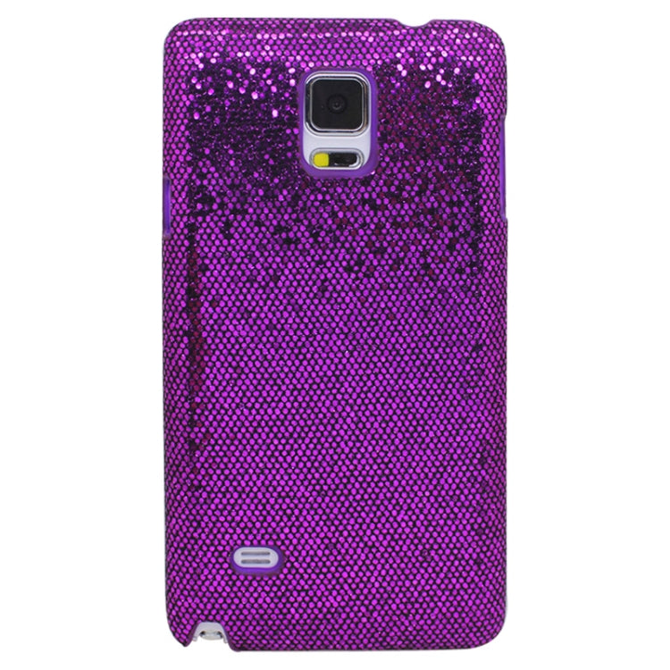 Glitter Powder Skinning Plastic Case for Galaxy Note 4
