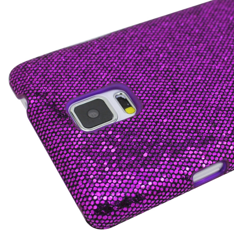 Glitter Powder Skinning Plastic Case for Galaxy Note 4