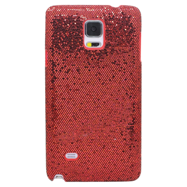 Glitter Powder Skinning Plastic Case for Galaxy Note 4