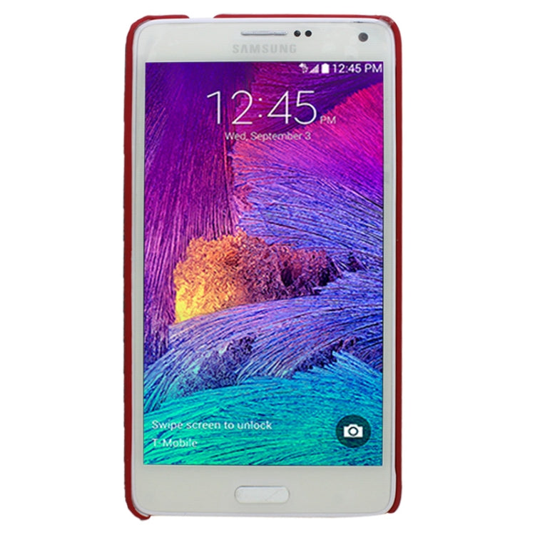 Glitter Powder Skinning Plastic Case for Galaxy Note 4