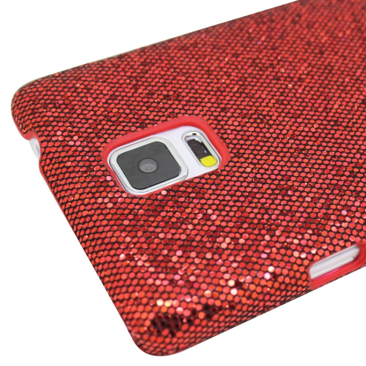 Glitter Powder Skinning Plastic Case for Galaxy Note 4
