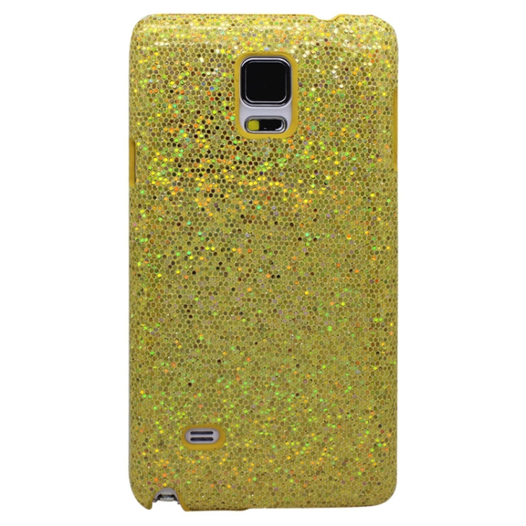 Glitter Powder Skinning Plastic Case for Galaxy Note 4