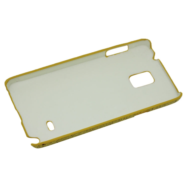 Glitter Powder Skinning Plastic Case for Galaxy Note 4