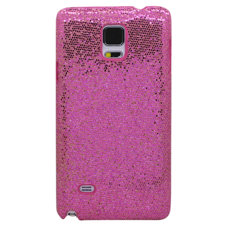 Glitter Powder Skinning Plastic Case for Galaxy Note 4