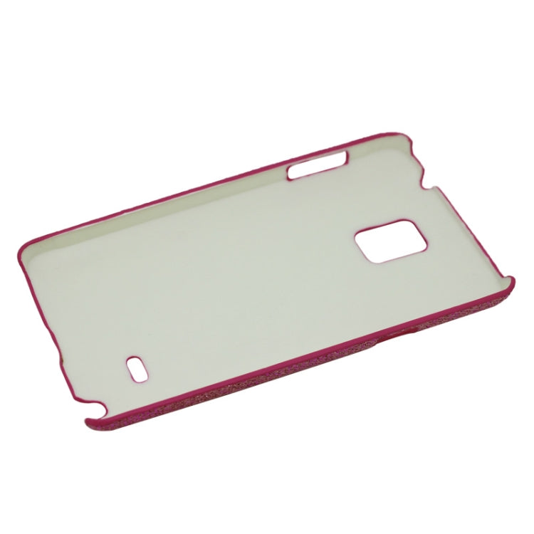 Glitter Powder Skinning Plastic Case for Galaxy Note 4