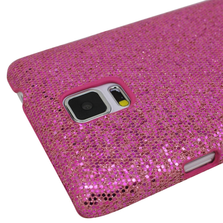 Glitter Powder Skinning Plastic Case for Galaxy Note 4