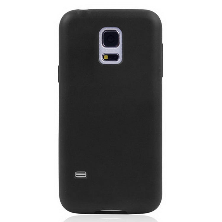 Horizontal Flip Frosted TPU Protection Case for Galaxy S5 mini / G800