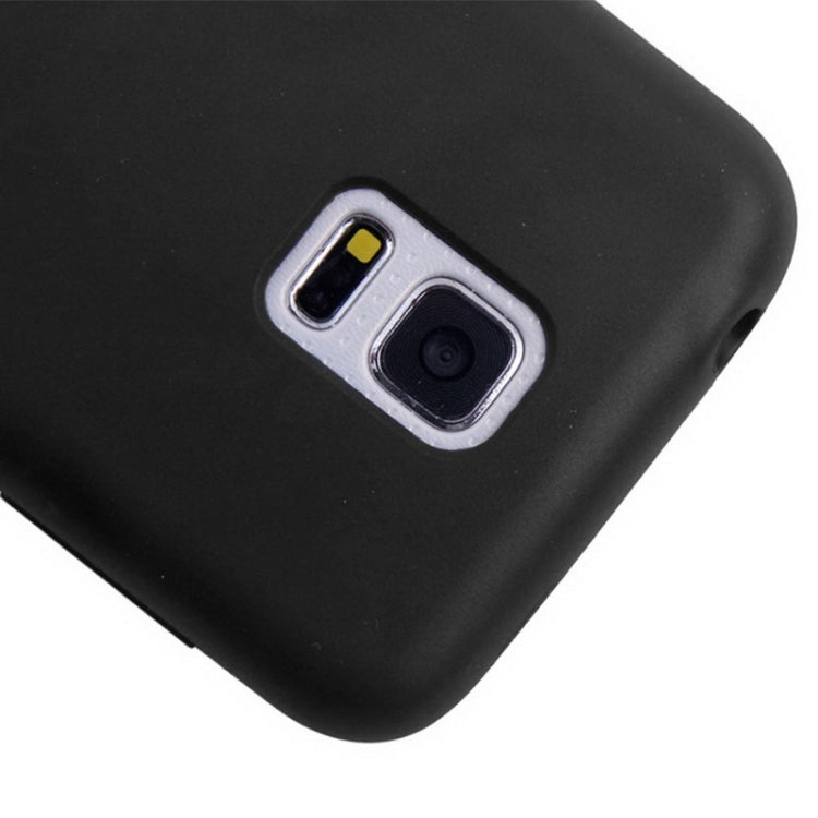 Horizontal Flip Frosted TPU Protection Case for Galaxy S5 mini / G800