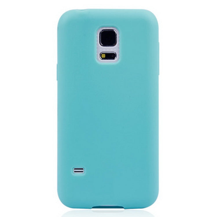 Horizontal Flip Frosted TPU Protection Case for Galaxy S5 mini / G800