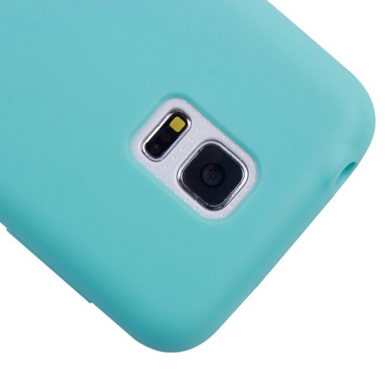 Horizontal Flip Frosted TPU Protection Case for Galaxy S5 mini / G800