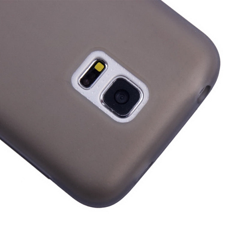 Horizontal Flip Frosted TPU Protection Case for Galaxy S5 mini / G800