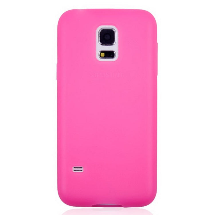 Horizontal Flip Frosted TPU Protection Case for Galaxy S5 mini / G800
