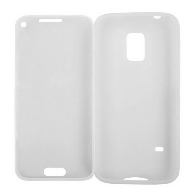 Horizontal Flip Frosted TPU Protection Case for Galaxy S5 mini / G800