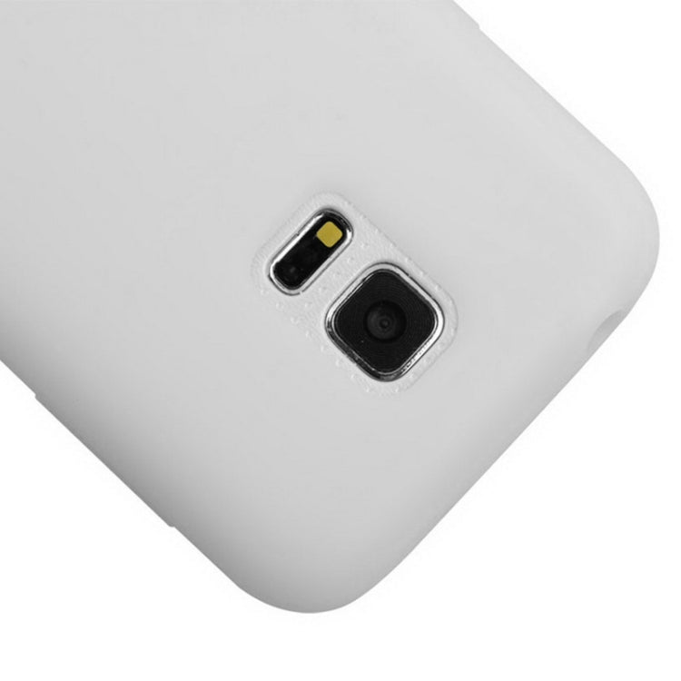 Horizontal Flip Frosted TPU Protection Case for Galaxy S5 mini / G800
