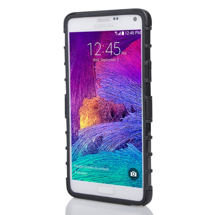 PC + TPU Combination Case with Holder for Galaxy Note 4