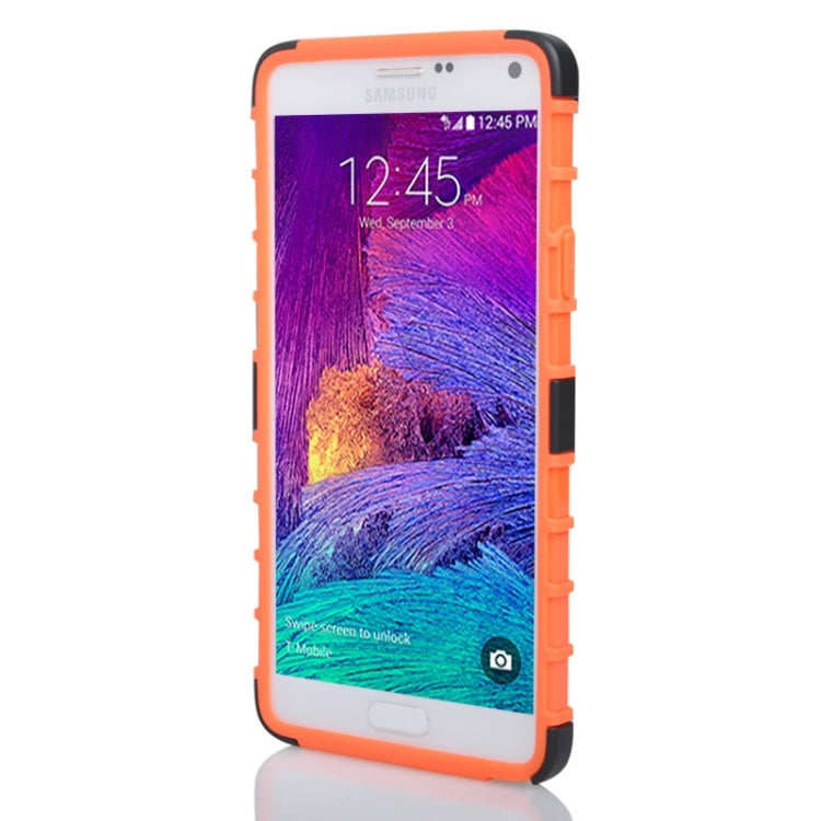 PC + TPU Combination Case with Holder for Galaxy Note 4