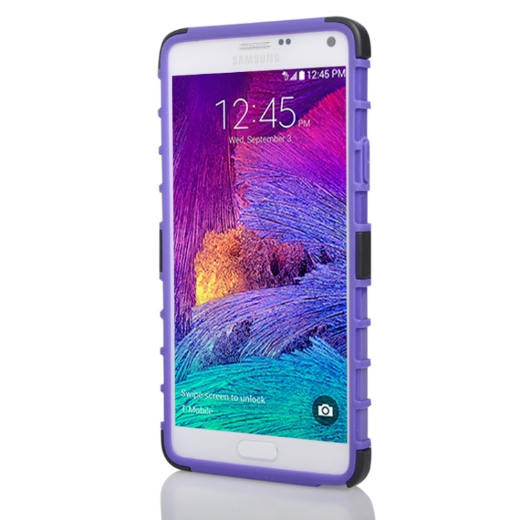 PC + TPU Combination Case with Holder for Galaxy Note 4
