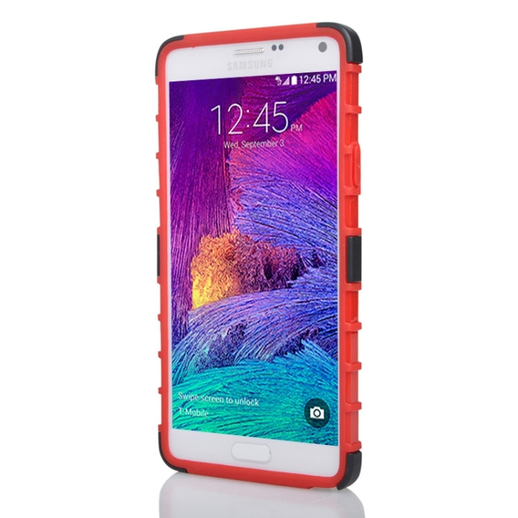 PC + TPU Combination Case with Holder for Galaxy Note 4