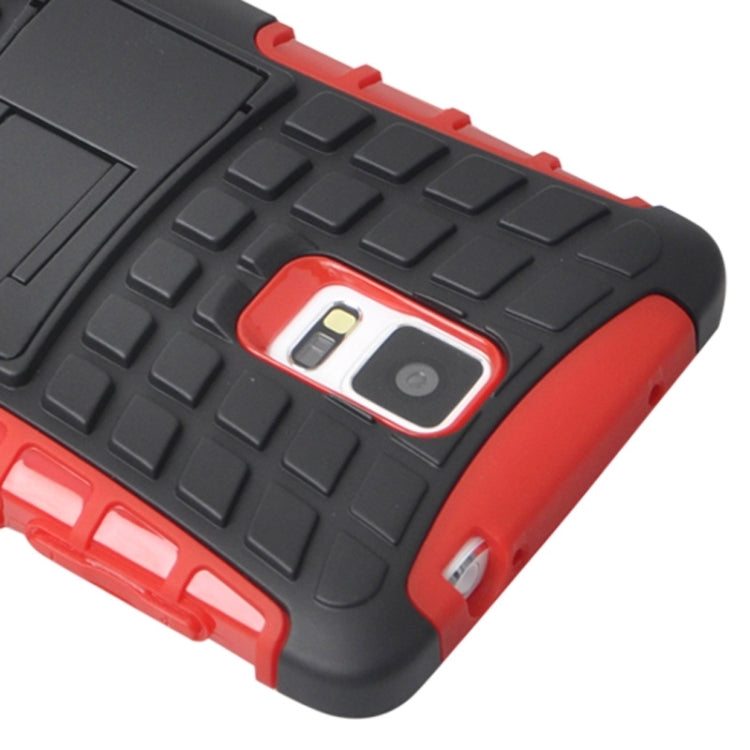 PC + TPU Combination Case with Holder for Galaxy Note 4