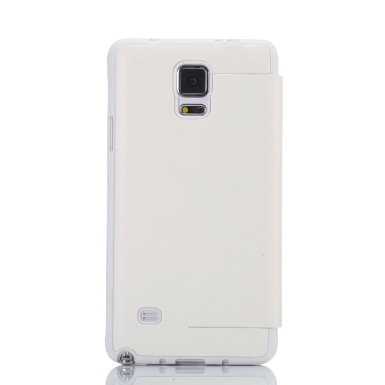 Sheepskin Texture Horizontal Flip TPU + PU Leather Case with Call Display ID & Holder for Samaung Galaxy Note 4