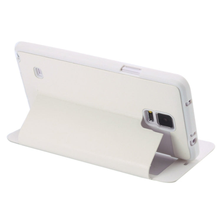 Sheepskin Texture Horizontal Flip TPU + PU Leather Case with Call Display ID & Holder for Samaung Galaxy Note 4