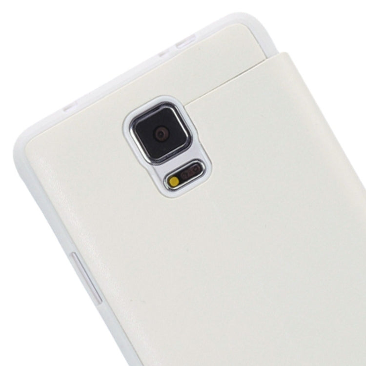 Sheepskin Texture Horizontal Flip TPU + PU Leather Case with Call Display ID & Holder for Samaung Galaxy Note 4