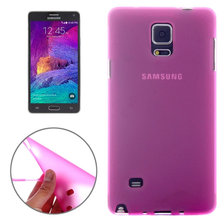 Double Frosted TPU Case for Galaxy Note 4