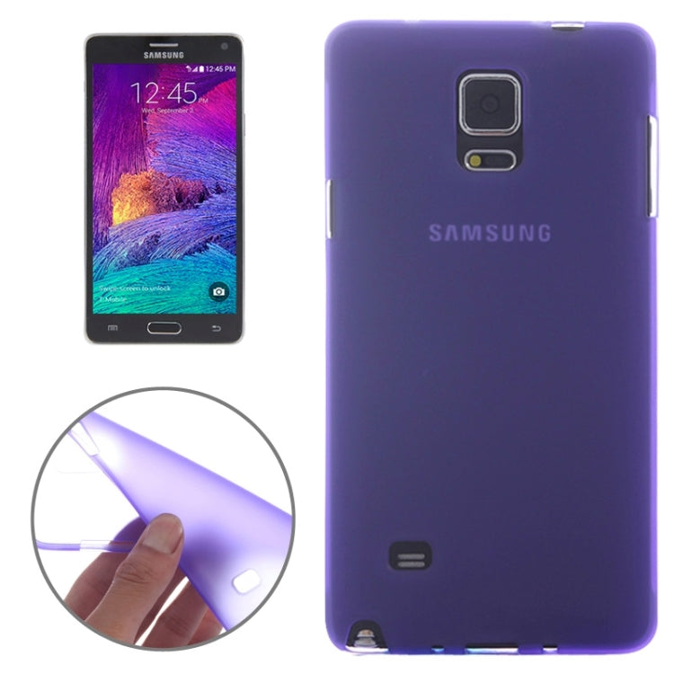 Double Frosted TPU Case for Galaxy Note 4