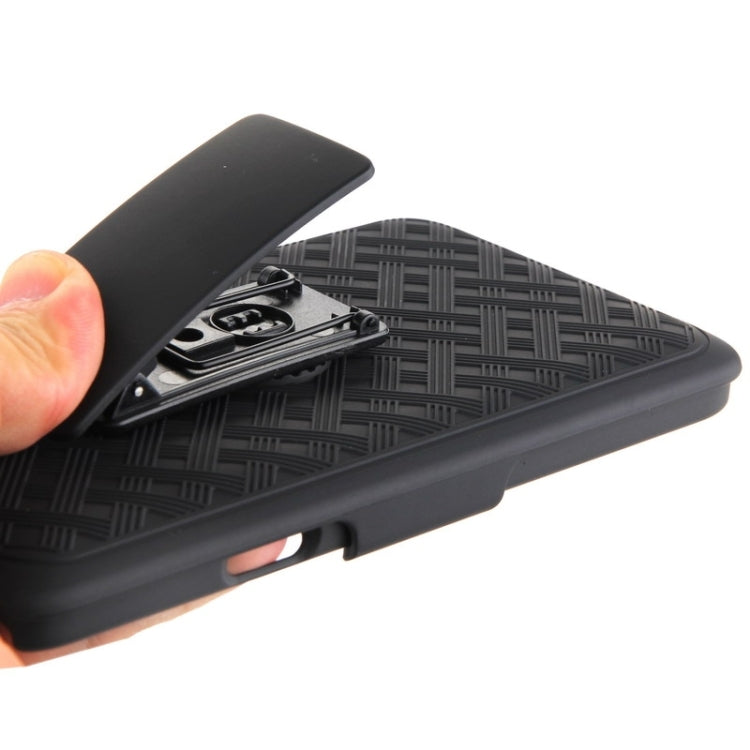 Plastic Case with 360 Degree Rotating Clip and Holder for Galaxy Note 4