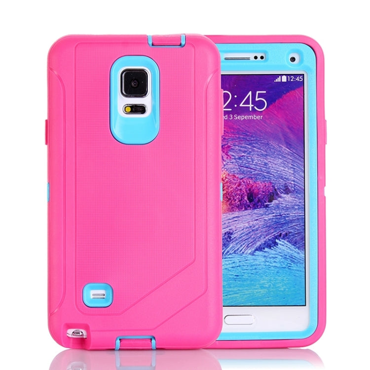 Hybrid TPU Bumper PC Combination Case for Galaxy Note 4