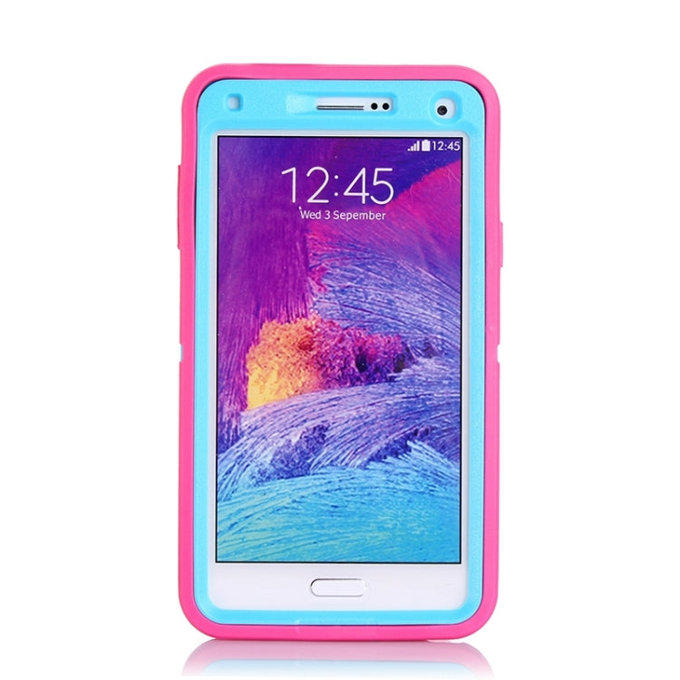 Hybrid TPU Bumper PC Combination Case for Galaxy Note 4