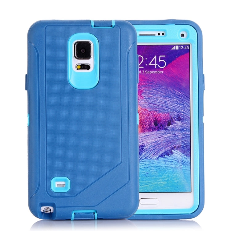 Hybrid TPU Bumper PC Combination Case for Galaxy Note 4