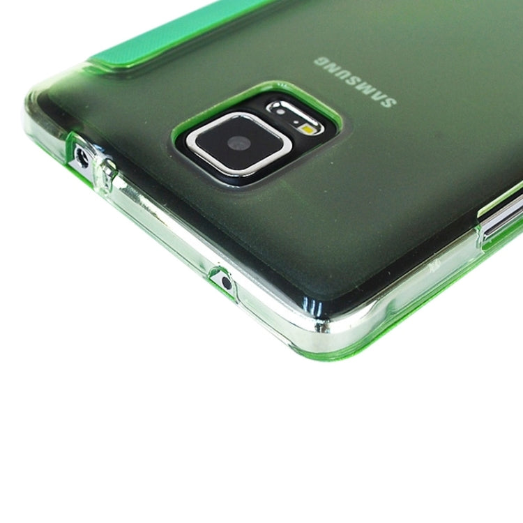 Horizontal Flip Leather Case with Call Display ID for Galaxy Note 4