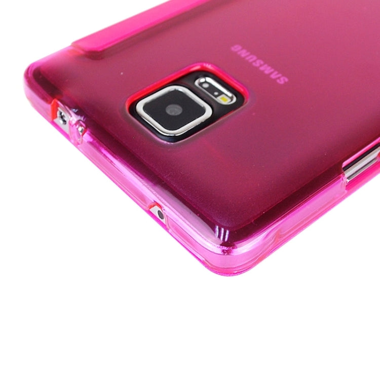 Horizontal Flip Leather Case with Call Display ID for Galaxy Note 4