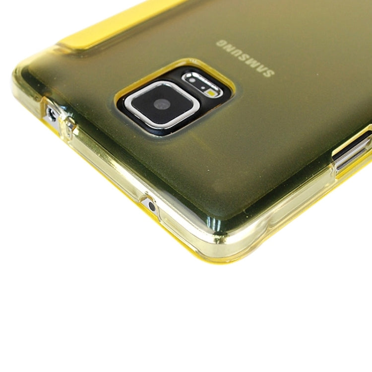 Horizontal Flip Leather Case with Call Display ID for Galaxy Note 4
