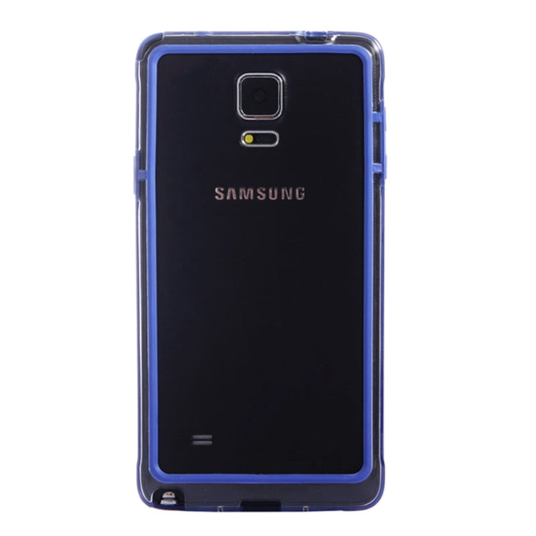 Transparent Plastic + TPU Frame Case for Galaxy Note 4