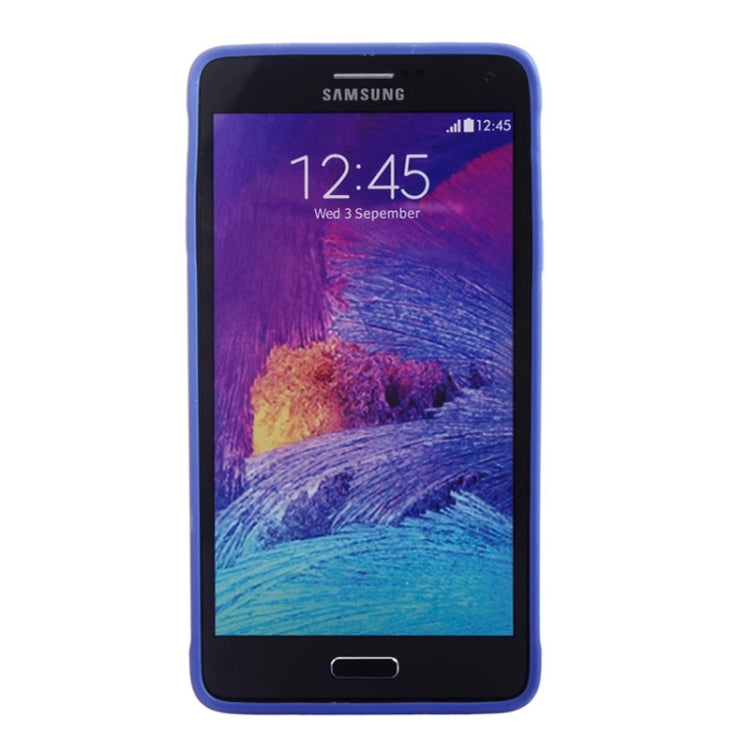 Transparent Plastic + TPU Frame Case for Galaxy Note 4